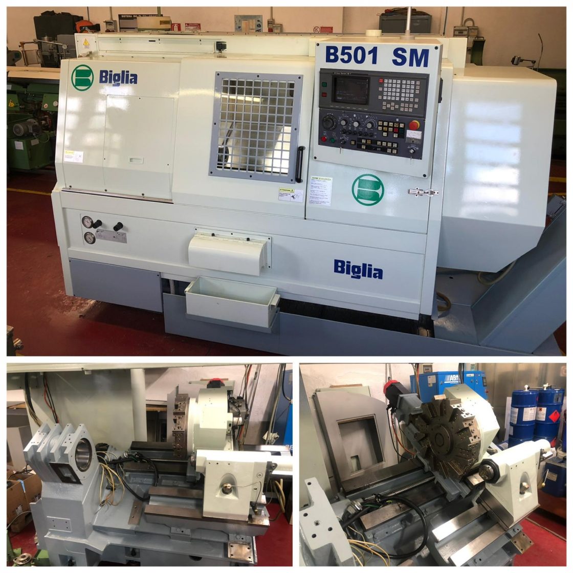 Tornio BIGLIA B501 SM Con CNC FANUC - GP Tools